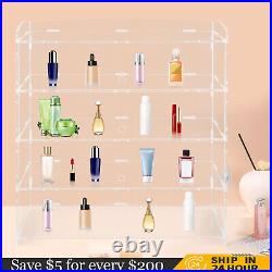 Acrylic Display Case Bakery Pastry Display Case 4 Tier Showcase Countertop