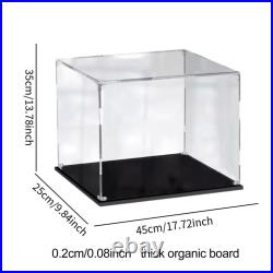 Acrylic Display Case Display Case for Collectibles for Action Figures Shoes