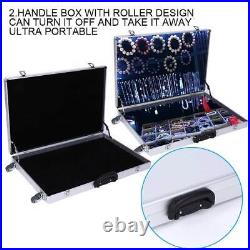 Aluminium Alloy Jewellery Suitcase Display Case Foldable 806010cm DY9
