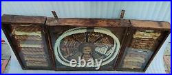 Antique Old Wooden Rare Different Rope Industry Display Cabinet Showcase NH6701