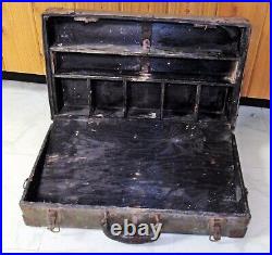 Antique Salesman Display Showcase Suitcase