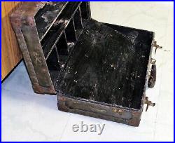 Antique Salesman Display Showcase Suitcase