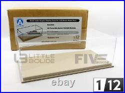 Atlantic Case 1/12 Display Case Show Case Case 1/12 Mulhouse Beige Leather 10093