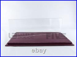 Atlantic Case 1/12 Display Case Show-case 1/12 Mulhouse Burgundy Leather 100