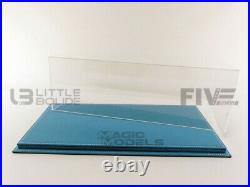 Atlantic Case 1/12 Display Case Show-case 1/12 Mulhouse Cuir Turquoise 101