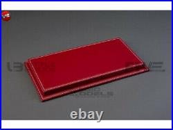 Atlantic Case 1/12 Display Case Show-case 1/12 Mulhouse Red Leather 10091