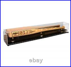 BCW Baseball Bat Display Case Acrylic Showcase with Mirror Baseball Collector