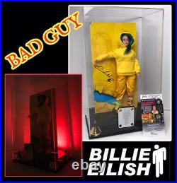 BILLIE EILISH Signed Showcase BAD GUY DOLL 15 LED Nightlight Display JSA COA
