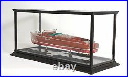 BOATS DISPLAY CASE Speedboat Yachts Diecast Showcase Collectibles Storage Box