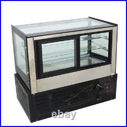 Back Openning Refrigerated Cabinet Bakery Display Showcase Air-cooled 220V