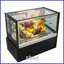 Back Openning Refrigerated Cabinet Bakery Display Showcase Air-cooled 220V