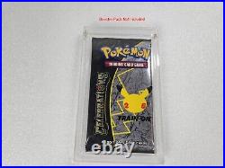Booster Pack Protector/Display Case with Magnetic Top x10(Pack not Included)