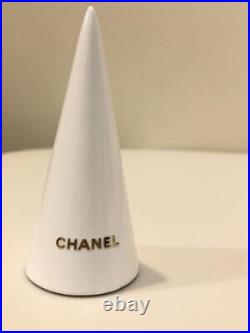 CHANEL Countertop Finger Shaped Ring Display Stand Showcase Ring Stand Novelty
