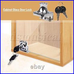 Cabinet Show Case Display Glass Door Lock With Two Keys and Screws