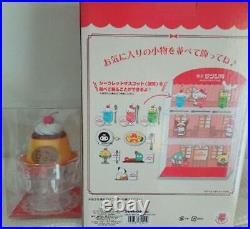 Cafe Sanrio Pudding-Shaped Accessory Container Showcase Display Shelves Boxed