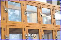Candy shop 15 doors Showcase Glass case Display shelf Display shelf Tin Wooden