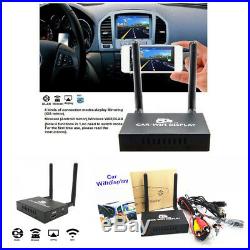 Car WiFi Display 2.4G+5G Wireless Airplay System Mirror Link Box for Android iOS