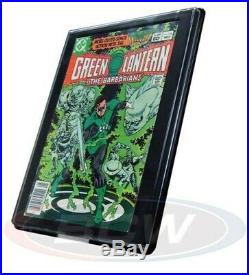 Case 25 BCW Comic Book Showcase Holders CURRENT AGE Wall Mountable Display Frame