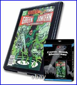 Case 25 BCW Comic Book Showcase Holders CURRENT AGE Wall Mountable Display Frame