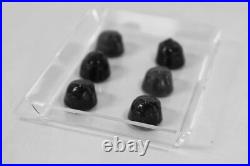 Chocolate candy acrylic showcase display case tray for retail stores 6 x 6