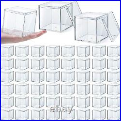 Clear Acrylic Box with Lid Plastic Clear Acrylic Square Cube Acrylic Display