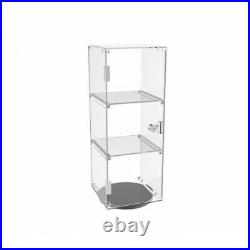 Clear Display Cabinet Acrylic Showcase Plexiglass Shelf Transparent Custodia