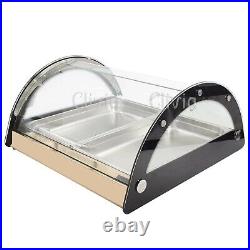 Clivia Countertop Glass Bakery Display Case Cake Pastry Cookies Showcase