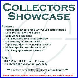 Collectors Showcase Premium Display Case for 3-3/4 GI Joe Action Figures T3MS