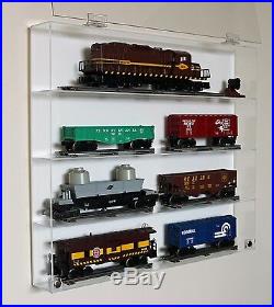 Collectors Showcase Premium Display Case for Lionel Model Trains T3MS