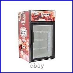 Commercial tabletop Ice Cream Freeze Countertop Gelato Showcase Display Freezer