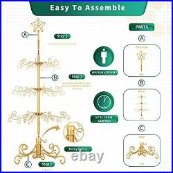 Cosguard 3ft Handcrafted Wrought Iron Ornament DIY Display Showcase Christmas