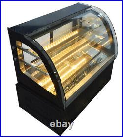 Countertop Refrigerated Cake Showcase 220V Display Cainet with Rear Sliding Door