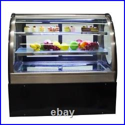 Countertop Refrigerated Cake Showcase Bakery Display Cainet 3 Layers 220V