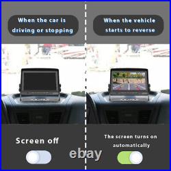 DC12V-24V Digital Display 8 Monitor Car Rear View Backup Reverse AHD Camera Kit