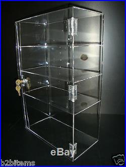 DS-Acrylic CUPCAKE Showcase Stand Pastry Bakery Counter Display withdoor & lock