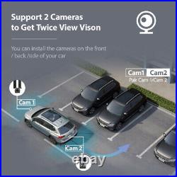 Digital Display 5 Monitor 12V Car Rear View Backup Reverse Wireless Camera Kit