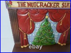 Disney Traditions Jim Shore The Nutcracker Suite Showcase Collection Display