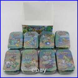 Display Box of (8) Pokemon TCG Celebrations Mini Tins D21 NEWithSEALED READ