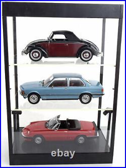Display Show Case 3 Tier Shelves 118 Scale Ideal 3 Car Display Boxed Heavy Item