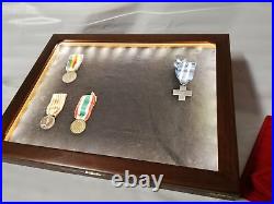 Display Showcase Expositor With LED Light IN Wood for Collectibles Expositor Pe
