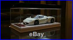 Display case show case with leather base for 118 BBR MR Autoart Car model