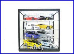 Display cases 118th + LED lights & USB CABLES TRIPLE 9 247840MBK MS or MW