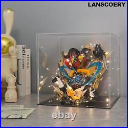 Dustproof Acrylic Showcase for Collectibles Easy Assembly and Stylish Design