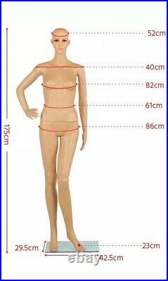 Female Full Body Display clothes model Window Showcase