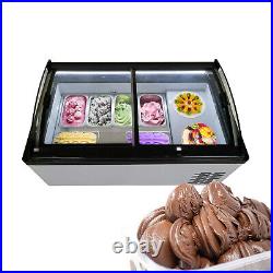 Gelato Showcase Display Freezer/Ice Cream Display Cabinet/ Ice Cream Cabinet