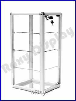 Glass Countertop Display Case Store Fixture Showcase with front lock #SC-KDCAB