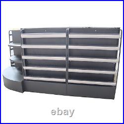 Gray Cashier Register Desk-Show Case Combo Unit-Checkout Counter-Display Case