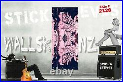Guitar Display Wall Skinz Showcase Skins Décor Cotton Candy Land Swirl 2128