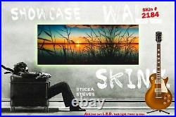 Guitar Display Wall Skinz Showcase Skins Décor Panes-North Tea Lake Marsh 2184