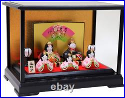 HINA Doll Mini Show Case Girl's Day Decoration Display Japan